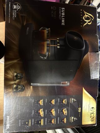 Cafetera L'OR Sublime Compact Piano Noir