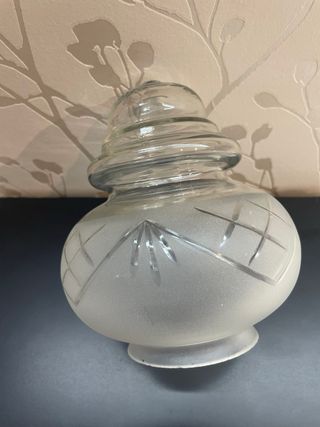 Tulipa cristal antigua - Recambio lámpara globo