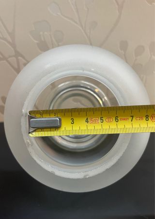 Tulipa cristal antigua - Recambio lámpara globo