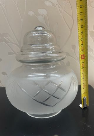 Tulipa cristal antigua - Recambio lámpara globo