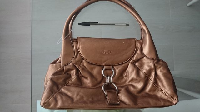 Bolso S&D oro viejo