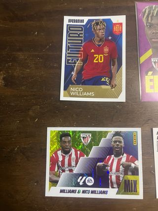 Pack Cromos Nico Williams