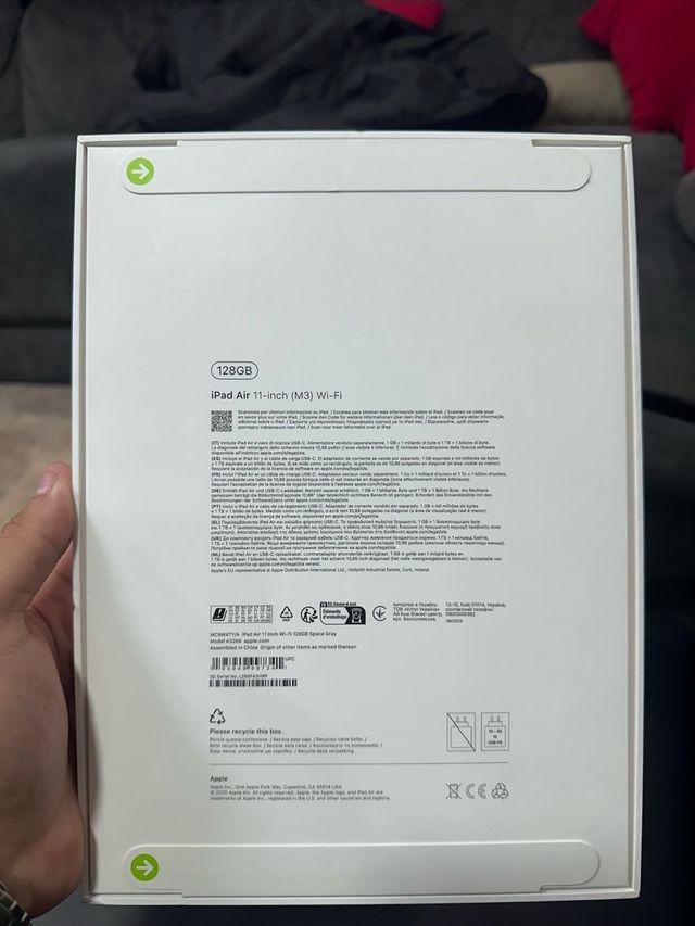 iPad Air 11 M3 128GB grigio siderale