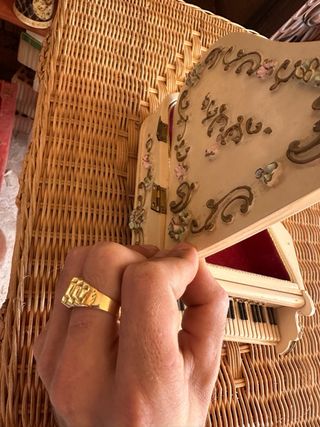 Pianos de cola miniatura decorativo