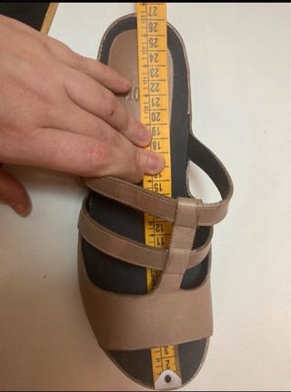 Chanclas Vialis Beige/Marrón