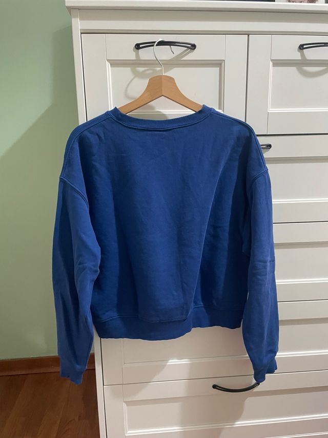 Sudadera Pull and Bear azul