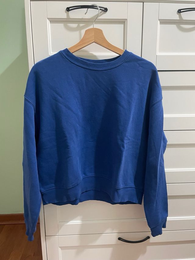 Sudadera Pull and Bear azul