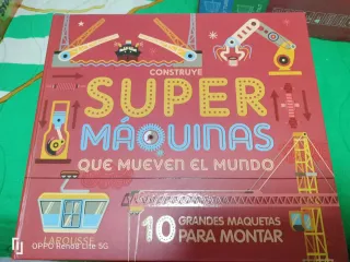 Libro Construye Super Máquinas Larousse