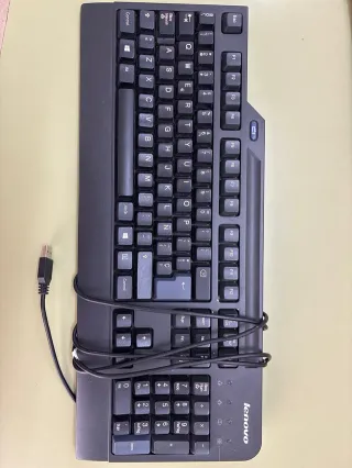 Teclado Lenovo Negro USB