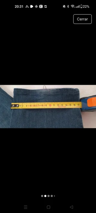 Pantalón Levi's Azul Talla 31x34 502