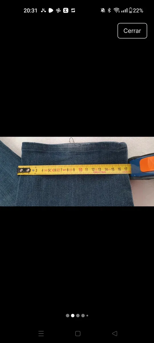 Pantalón Levi's Azul Talla 31x34 502