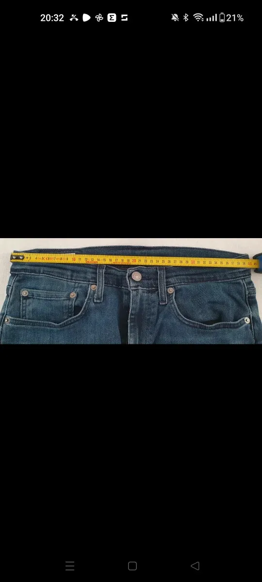 Pantalón Levi's Azul Talla 31x34 502