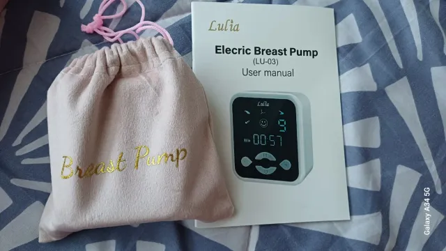 Sacaleches Eléctrico Lulia Portátil Doble