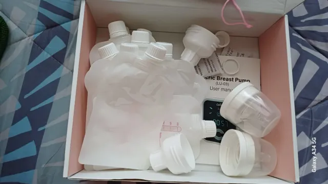 Sacaleches Eléctrico Lulia Portátil Doble