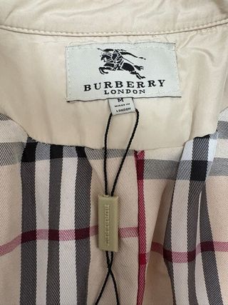 Trench Burberry donna taglia M beige