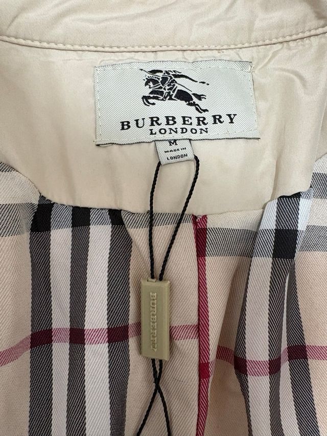 Trench Burberry donna taglia M beige