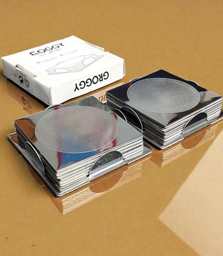 Set 12 Sottobicchieri Acciaio Ikea