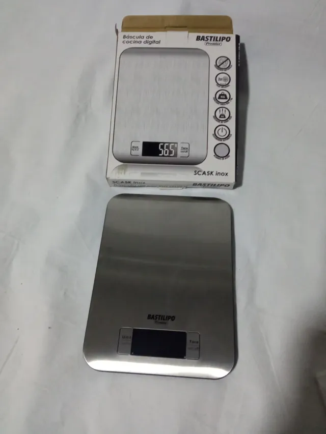 Báscula Cocina Digital BASTILIPO SCA5K Inox