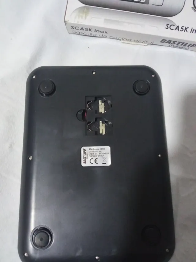 Báscula Cocina Digital BASTILIPO SCA5K Inox