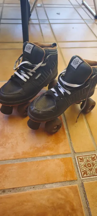 Patines Oxelo negros talla 45