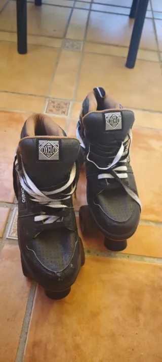 Patines Oxelo negros talla 45