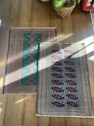 2 Tappeti Vintage Lana