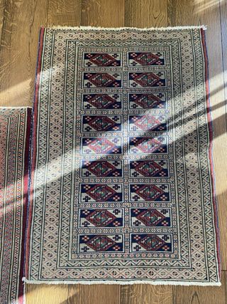 2 Tappeti Vintage Lana