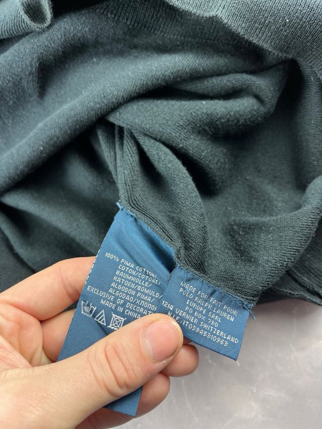 Jersey Polo Ralph Lauren Negro Talla M