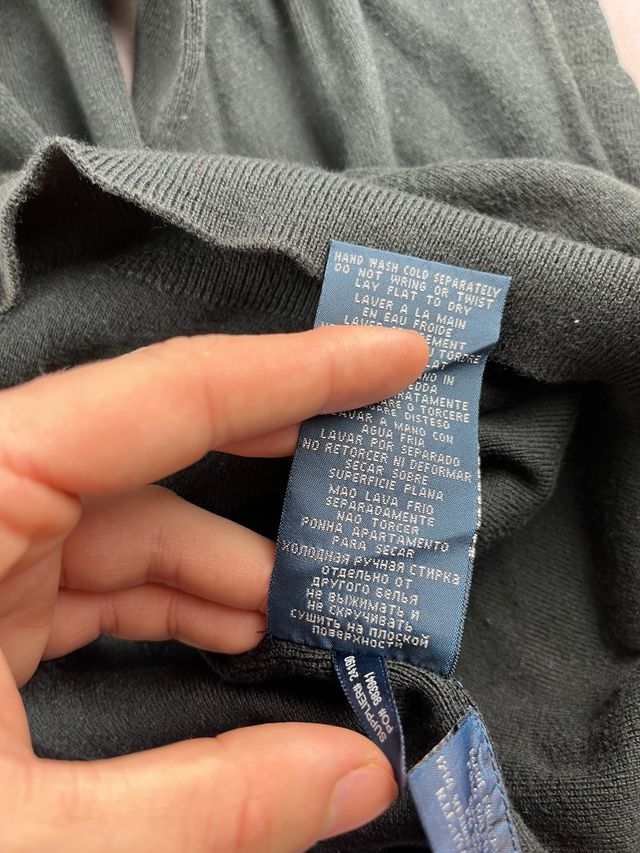 Jersey Polo Ralph Lauren Negro Talla M