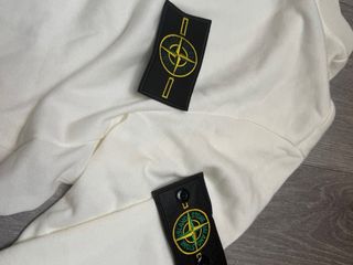 Sudadera Stone Island Blanca Talla M
