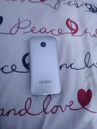 Telefono Alcatel Argento/Bianco