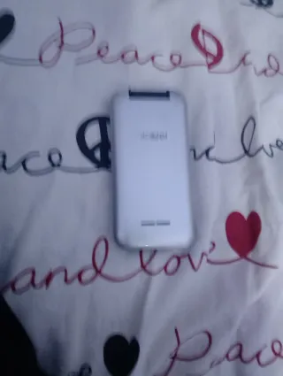 Telefono Alcatel Argento/Bianco