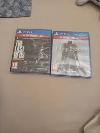 Lote 2 Juegos PS4 Precintados: The Last of Us y Bl