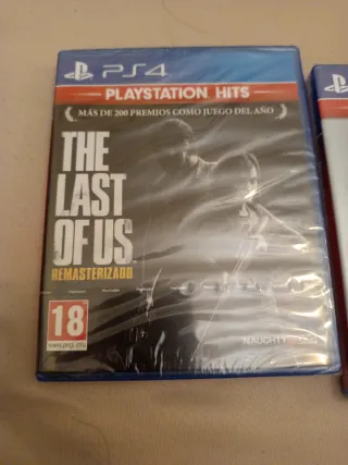 Lote 2 Juegos PS4 Precintados: The Last of Us y Bl