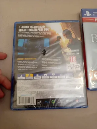 Lote 2 Juegos PS4 Precintados: The Last of Us y Bl