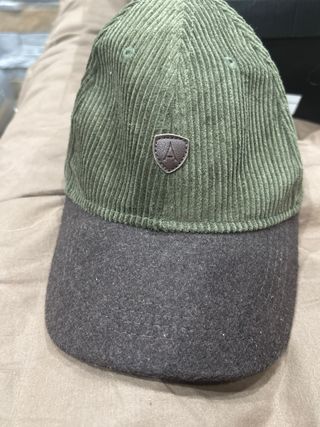 Gorra Álvaro Moreno Pana y Lana Gris/Verde