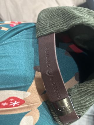 Gorra Álvaro Moreno Pana y Lana Gris/Verde