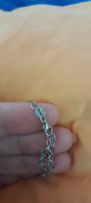 Collar Plata Zafiro India antiguo