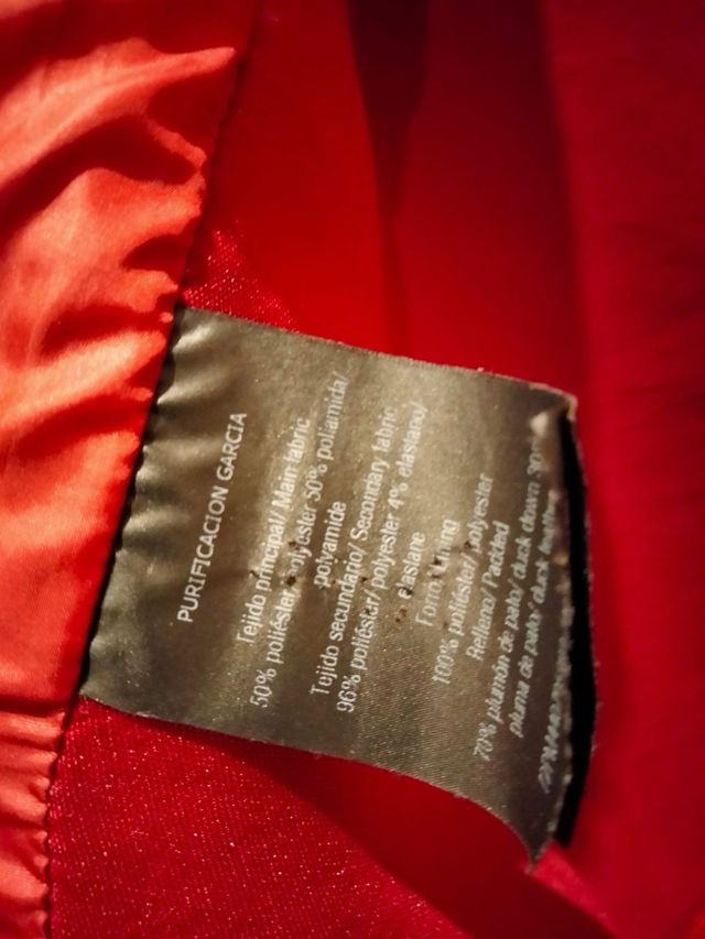 Plumas Purificación García Talla 38