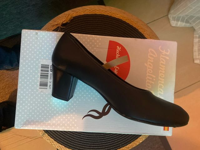 Zapatos Flamenco Angelitos Negros Talla 38