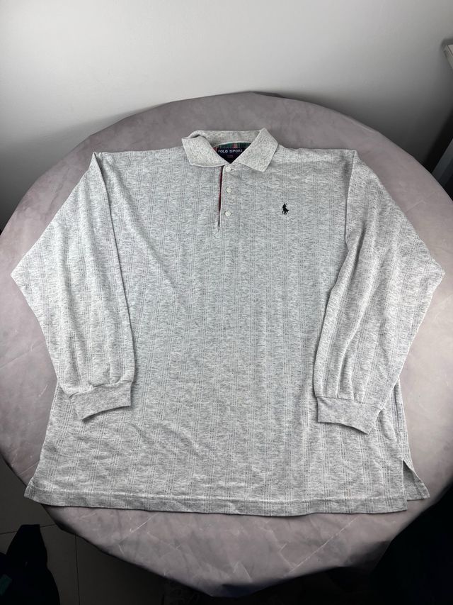 Polo Ralph Lauren Vintage Gris Talla L