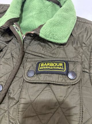 Barbour Giacca Trapuntata Verde Taglia 42