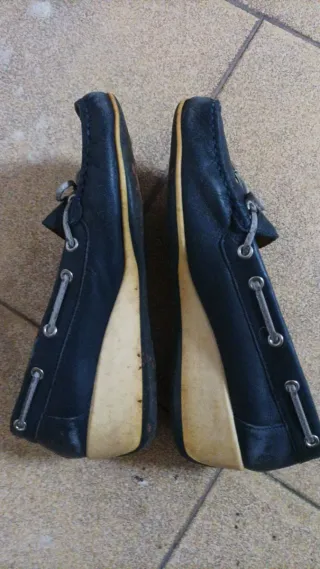 Mocassini Geox blu donna Tg 38