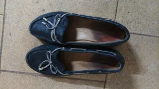 Mocassini Geox blu donna Tg 38