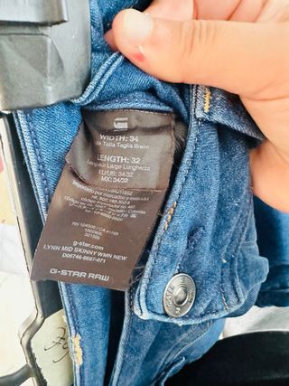 Jeans G-Star Raw Talla L Azul