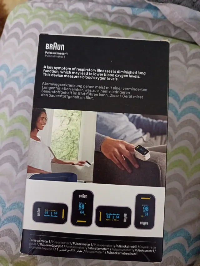 Braun Pulsioxímetro 1