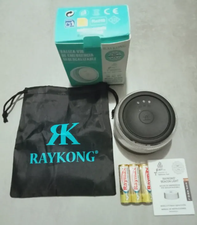 Segnalazione di emergenza V16 Raykong CH-020L Geocal