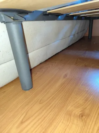 Somier 135x190cm con patas