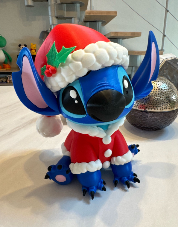 Stitch Navideño Figura