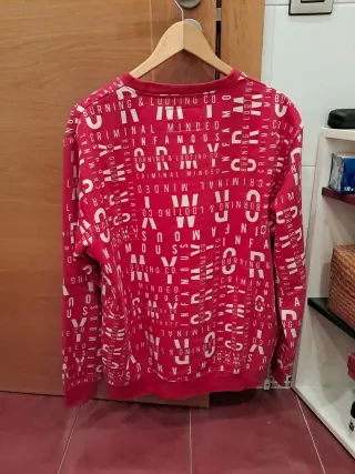 Sudadera GRMY Criminal Minded Roja